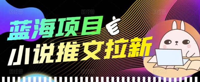 外面收费6880的小说推文拉新项目，个人工作室可批量做【详细教程】-往来项目网