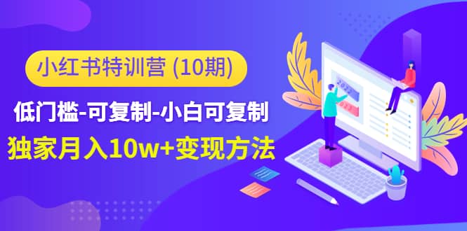 小红书特训营（第10期）低门槛-可复制-小白可复制-往来项目网