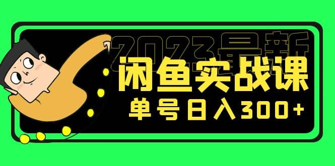 花599买的闲鱼项目：2023最新闲鱼实战课（7节课）-往来项目网