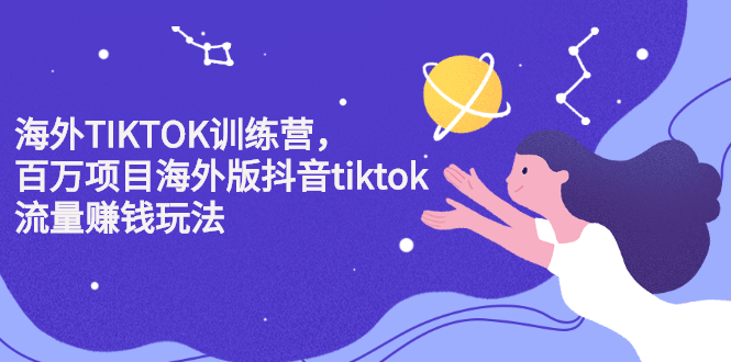 海外TIKTOK训练营，百万项目海外版抖音tiktok流量变现玩法-往来项目网