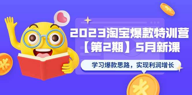 2023淘宝爆款特训营【第2期】5月新课 学习爆款思路，实现利润增长-往来项目网