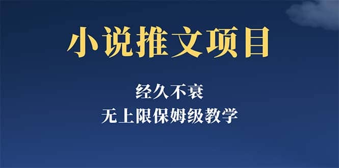 经久不衰的小说推文项目，单号月5-8k，保姆级教程，纯小白都能操作-往来项目网